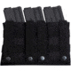 Rothco Lightweight 3Mag Elastic Retention Pouch, Black, One Size, 5956-Black-OneSize