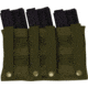 Rothco Lightweight 3Mag Elastic Retention Pouch, Olive Drab, One Size, 5956-OliveDrab-OneSize