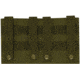 Rothco Lightweight 3Mag Elastic Retention Pouch, Olive Drab, One Size, 5956-OliveDrab-OneSize