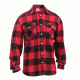 Rothco Lightweight Flannel Shirt, Small, 1190-S