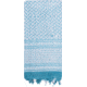 Rothco Lightweight Shemagh Tactical Desert Keffiyeh Scarf, Blue White, 4537-BlueWhite