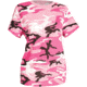 Rothco Long Length Camo T-Shirt - Womens, Pink Camo, Small, 56789-PinkCamo-S