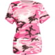 Rothco Long Length Camo T-Shirt - Women's, Pink Camo, Small, 56789-PinkCamo-S