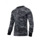 Rothco Long Sleeve Colored Camo T-Shirt, Black Camo, M, 3918-BlackCamo-M