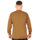 Rothco Long Sleeve Henley T-Shirt - Mens, Work Brown, Large, 21030-WorkBrown-L