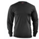Rothco Long Sleeve Solid T-Shirt, Black, 2XL, 60213-Black-2XL
