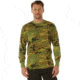 Rothco Long Sleeve Vintage T-Shirt - Woodland Camo, Small, 3733-S