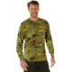 Rothco Long Sleeve Vintage T-Shirt - Mens, Woodland Camo, Small, 3733-S