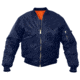 Rothco MA-1 Flight Jacket, Navy Blue, 2XS, 7325-NavyBlue-XXS