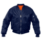 Rothco MA-1 Flight Jacket, Black, Small, 7324-Black-S