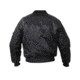 Rothco MA-1 Flight Jacket, Black, M, 7324-Black-M