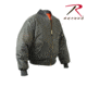 Rothco MA-1 Flight Jacket, Navy Blue, 2XS, 7325-NavyBlue-XXS