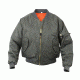 Rothco MA-1 Flight Jacket, Sage Green, M, 7323-SageGreen-M