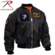 Rothco MA-1 Flight Jacket with Patches, Sage Green, Small, 7240-SageGreen-S