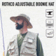 Rothco Midnight Camo Adjustable Boonie Hat, Midnight Black Camo, One Size, 613902034297