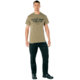 Rothco Military Grade Workwear Graphic T-Shirt, Coyote Brown, S, 11345-CoyoteBrown-S