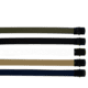 Rothco Military Web Belts w/ Black Buckle, Black, 44, 4294-Black-44Inches