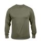 Rothco Moisture Wicking Long Sleeve T-Shirt, Olive Drab, L, 3836-OliveDrab-L