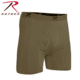 Rothco Moisture Wicking Performance Boxer Shorts - Mens, Antimicrobial, Anti-Odor, AR 670-1 Coyote Brown, Small 3826-S