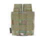 Rothco Molle Double Pistol Mag Pouch With Insert, MultiCam, 51010-MultiCam