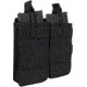 Rothco MOLLE Open Top Double Mag Pouch, Black, 31005-Black