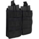 Rothco MOLLE Open Top Double Mag Pouch, Black, 31005-Black