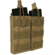Rothco MOLLE Open Top Double Mag Pouch, Coyote Brown, 31004-CoyoteBrown