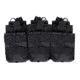 Rothco MOLLE Open Top Six Rifle Mag Pouch, Black, 41006-Black