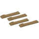 Rothco 4 Pack MOLLE Replacement Straps, 4 Pack, Coyote Brown, 1609-CoyoteBrown