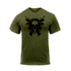 Rothco Molon Labe Skull T-Shirt, Small, 2917-S