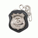 Rothco NYPD Style Leather Badge Holder w/ Clip, 1135