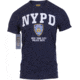 Rothco Officially Licensed NYPD T-shirt, Mens, Navy Blue, Extra Large, 6638-388