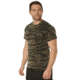 Rothco Pocket Moisture Wicking Poly T-Shirt - Mens, Tiger Stripe Camo, Extra Large, 56960-TigerStripeCamo-MoistureWicking-XL