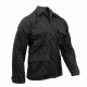 Rothco Poly/Cotton Twill Solid BDU Shirts, Black, XL, 7970-Black-XL