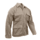 Rothco Poly/Cotton Twill Solid BDU Shirts, Khaki, XL, 7900-Khaki-XL