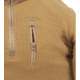 Rothco Quarter Zip Fleece Pullover - Mens, Coyote Brown, Small, 97345-CoyoteBrown-S
