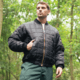 Rothco Quilted MA-1 Flight Jacket, Black, S, 73540-Black-S