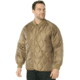 Rothco Quilted Woobie Jacket - Mens, Coyote Brown, Small, 10445-CoyoteBrown-S