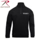 Rothco Security 1/4 Zip Job Shirt - Men's, Black, Small, 76500-S