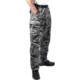 Rothco Relaxed Fit Zipper Fly BDU Pants, Black Camo, Extra Large, 39-43 Waist, 29410-BlackCamo-XL39-43Waist