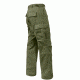 Rothco Relaxed Fit Zipper Fly BDU Pants, Olive Drab, XL, 2926-OliveDrab-XL
