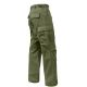 Rothco Relaxed Fit Zipper Fly BDU Pants, Olive Drab, XL, 2926-XL