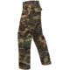 Rothco Relaxed Fit Zipper Fly BDU Pants, Woodland Camo, Extra Large, 2941-WoodlandCamo-XL