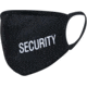 Rothco Reusable 3 Layer Facemask w/ Security Print, Black, Small/Medium, 1275-SM