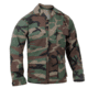 Rothco Rip-Stop B.D.U. Shirt, Woodland Camo, XL, 5944-WoodlandCamo-XL