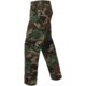 Rothco Rip-Stop BDU Pant, Woodland Camo, XS, 5947-XS