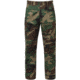 Rothco Rip-Stop BDU Pant, Woodland Camo, XS, 5947-XS