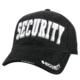 Rothco Security Deluxe Low Profile Cap, Black/White, 9382-BlackWhite