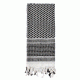 Rothco Shemagh Tactical Desert Scarf, Black/White, 8537-BlackWhite
