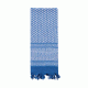 Rothco Shemagh Tactical Desert Scarf, Blue/White, 8537-BlueWhite